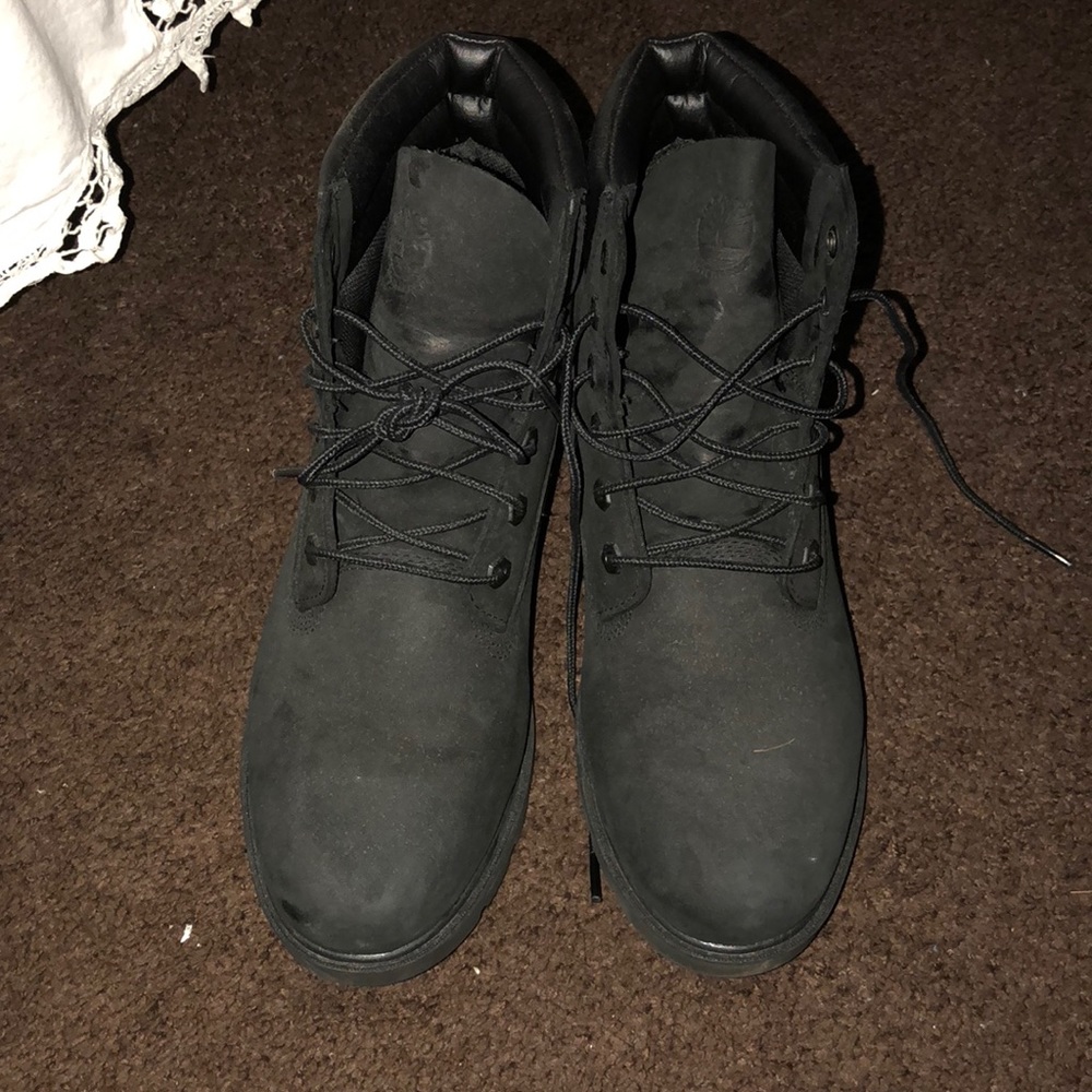 Black Woman’s Timberlands